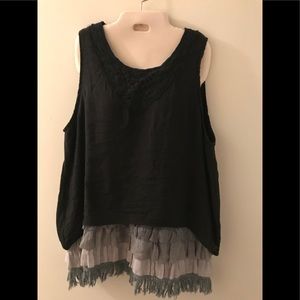 Black Tunic Top